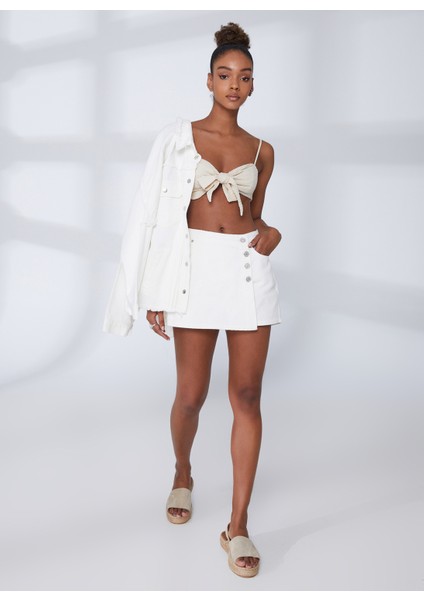 Etek, 34, Kırık Beyaz