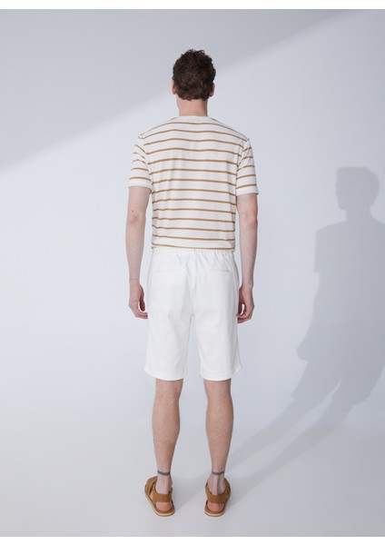 Bermuda Şort, 2xl, Ekru fırsatları