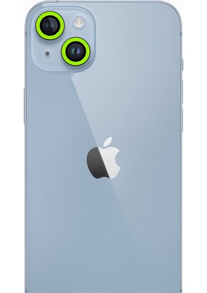 iPhone 13 Neon Fosforlu Kamera Lens