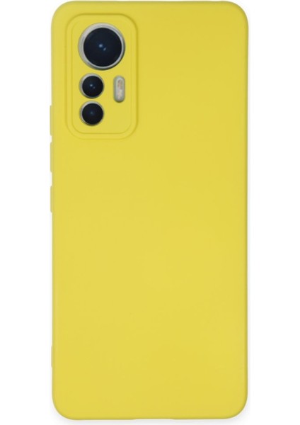 Xiaomi Mi 12 Lite Kılıf Nano Içi Kadife Silikon