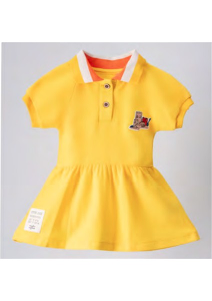 Elbise Polo Yaka Sarı