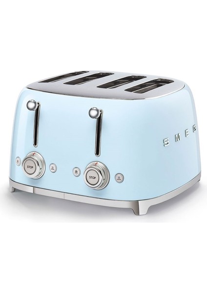 TSF03PBEU Pastel Mavi Ekmek Kızartma 4 Slot