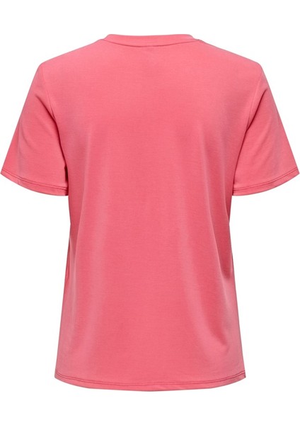 Minimalist Oversize Tişört - Yuvarlak Yaka Kısa Kol - Günlük fiyatları