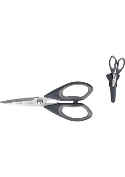 Essentials 2 Parça Mıknatıslı Makas Seti Siyah