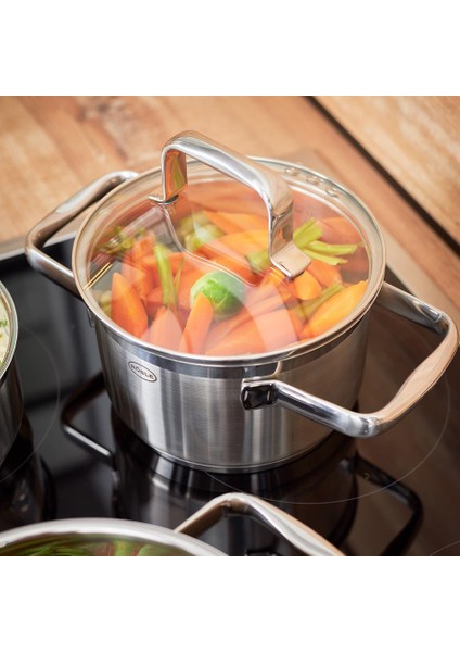 Charm Derin Tencere Paslanmaz Çelik 16 cm indirimleri