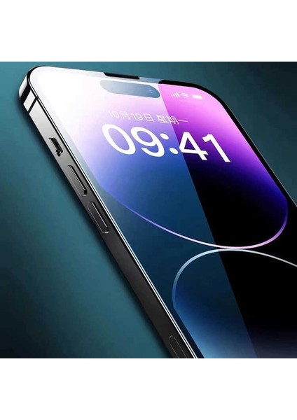 Apple iPhone 14 Pro Için Seramik Ekran Koruyucu Siyah