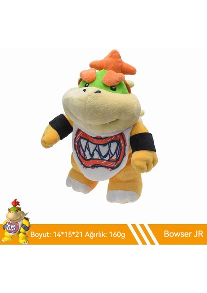 Yeni Süper Mario Peluş Oyuncak Bowser Jr Bowser Iı Peluş Oyuncak (Yurt Dışından)