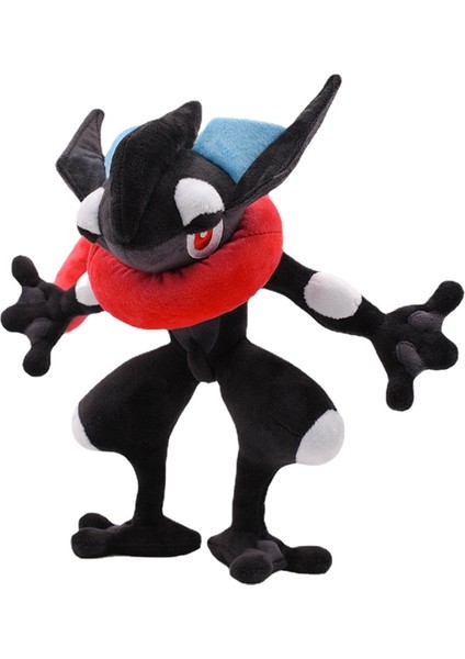 Pokémon Premium Siyah Ninja Kurbağa 28CM Greninja Peluş Oyuncak (Yurt Dışından)