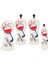4x Pu Golf Kulübü Baş Kapakları Set Golf Ahşap Headcover Koruyucu Kol Koruma Kupası Beyaz (Yurt Dışından) 2