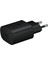 Trend Case Samsung Uyumlu Type-C 25W Süper Hızlı Şarj Aleti Şarj Cihazı Adaptör + Kablo Siyah Hızlı Şarj Aleti 25W 3