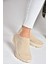 P239503304 Bej Triko Kumaş Kadın Spor Ayakkabı Sneakers 2