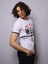 Beyaz Renk Hafif Likralı Bisiklet Yaka T-Shirt 3