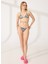 People By Fabrika Mavi - Kırmızı - Turuncu Kadın Bikini Takım 212-1003 2