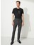 Normal Bel Normal Paça Regular Fit Antrasit Erkek Pantolon PN1014400317 1