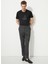 Normal Bel Normal Paça Regular Fit Antrasit Erkek Pantolon PN1014400317 2