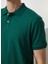 Polo Yaka Koyu Yeşil Erkek T-Shirt 4A9000000001 4