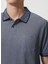 Polo Yaka Lacivert - Beyaz Erkek T-Shirt 4A9000000004 5