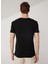O Yaka Düz Siyah Erkek T-Shirt TS1014000276 4
