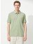 Polo Yaka Yeşil - Beyaz Erkek T-Shirt 4A9000000004 2
