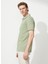 Polo Yaka Yeşil - Beyaz Erkek T-Shirt 4A9000000004 3