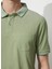 Polo Yaka Yeşil - Beyaz Erkek T-Shirt 4A9000000004 5