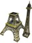 Minyatür Metal Eyfel Kulesi Dekoratif Biblo 32CM 4