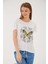 23Y-TST0240K1 Kadın Baskılı T-Shirt 2