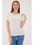 23Y-TST0474K1 Kadın Baskılı T-Shirt 4