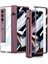 Samsung Galaxy Z Fold 4 Kılıf Kıpta Standlı Kalem Bölmeli Kapak 1