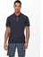 Düz Mavi Erkek Polo T-Shirt 22021769_ONSTRAVIS Slım Washed Ss P 1