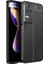 Xiaomi Poco F4 ile Uyumlu Kılıf Deri Görünümlü Silikon Telefon Kılıfı Kapak 1