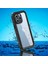 Apple iPhone 13 Pro ile Uyumlu Kılıf Su Geçirmez 360 Derece Koruma Waterproof Telefon Kılıfı 3