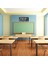 LED Dijital Duvar Saati, Sayılar Görüntüsü, Iç Temperature & Humidity, Farmhouse, Home, Classroom, Office White (Yurt Dışından) 4