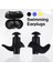 5çift Yüzme Kulakları Surf Duşu Bathing-Black (Yurt Dışından) 3