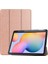 Samsung S6 Lite 10.4 Tablet Kılıfı Kalem Yuvalı Üçe Katlanan Deri Kılıf (Yurt Dışından) 1
