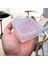 24 Pcs Mini Plastic Storage Containers Box, 3.3x3.3 Inches Empty Hinged Box,için Mücevher, Hardware, Game Pieces, Crafts (Yurt Dışından) 4