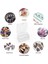 24 Pcs Mini Plastic Storage Containers Box, 3.3x3.3 Inches Empty Hinged Box,için Mücevher, Hardware, Game Pieces, Crafts (Yurt Dışından) 5
