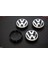 Volkswagen Orjinal Jant Göbek Kapağı Seti 56MM 5