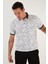 Desenli Pamuklu Slim Fit Polo T Shirt Erkek Polo T Shirt 646B3540 1