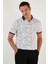 Desenli Pamuklu Slim Fit Polo T Shirt Erkek Polo T Shirt 646B3540 3