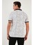 Desenli Pamuklu Slim Fit Polo T Shirt Erkek Polo T Shirt 646B3540 5