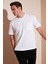 % 100 Pamuk Relaxed Fit Tek Cepli Bisiklet Yaka T Shirt Erkek T Shirt 5902505 3
