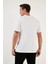 % 100 Pamuk Relaxed Fit Tek Cepli Bisiklet Yaka T Shirt Erkek T Shirt 5902505 5