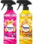 Sprey Orkide 450 ml 1ADET Sprey Hanımeli 450 ml 1ADET Dm + Demstar Mikrofiber Bez 1
