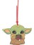 Yoda tasarımlı Ahşap Oto Dikiz Ayna Süsü 1