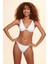 Maggie Balenli Uzun Üçgen Bikini Tek Üst Beyaz 229111 5