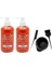 Saç Boyası Turuncu 250 ml 2AD ve Fluweel Boya Kabı Seti 1