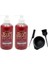 Saç Boyası Pembe 250 ml 2AD ve Fluweel Saç Boya Kabı Seti 1