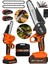 Alman 128 Vf 10 Ah Akülü Dal Kesme Budama Testere Bıçkı Makinesi + 2 Adet Zincir 15 cm 1