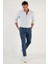 Pamuklu Normal Bel Dar Paça Slim Fit Jeans Erkek Kot Pantolon 1114D04NAPOLI 1